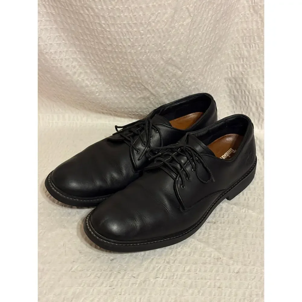 Timberland 5549R Waterproof Black Leather Oxfords Lug Sole Men’s Size 10